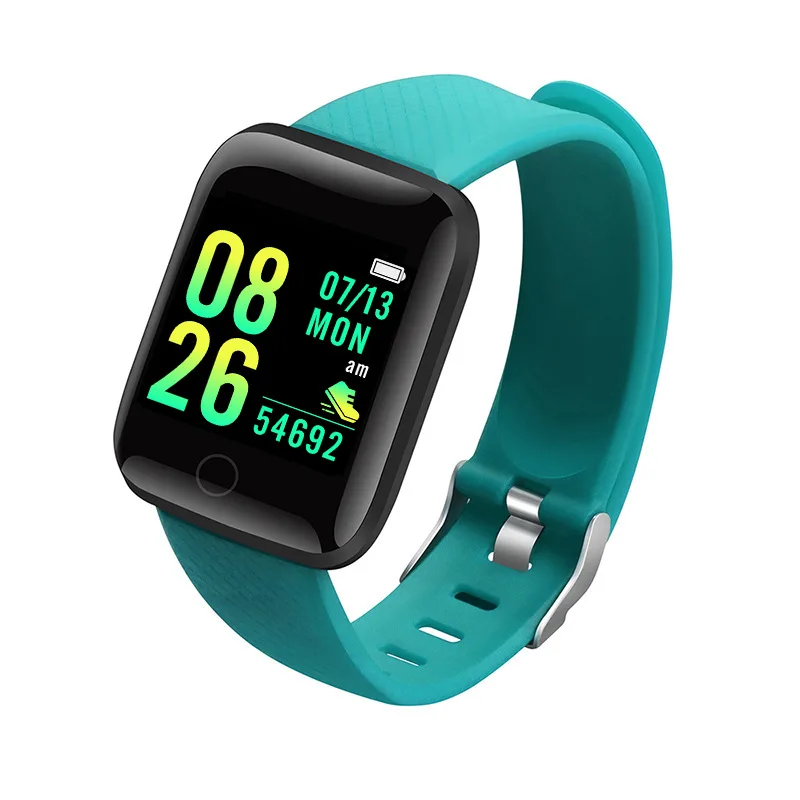 116plus Verdereloj Inteligente Con Monitor De Actividad Física Y Reloj Electrónico Para Android E Ios