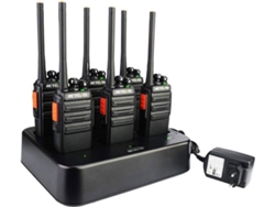 Walkie Talkie RT24, recargable, PMR446, sin licencia, 16 canales CTCSS/DCS, profesional para seguridad, construcción y escuelas Retevis
