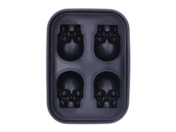 Molde de hielo antiadherente de grado 4 con forma de calavera para bares