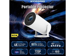 Proyector ONLIKE HY300PRO (Android 11 - Wifi 6 - 2.4g / 5g - Bluetooth 5.0 - 1280x720p)