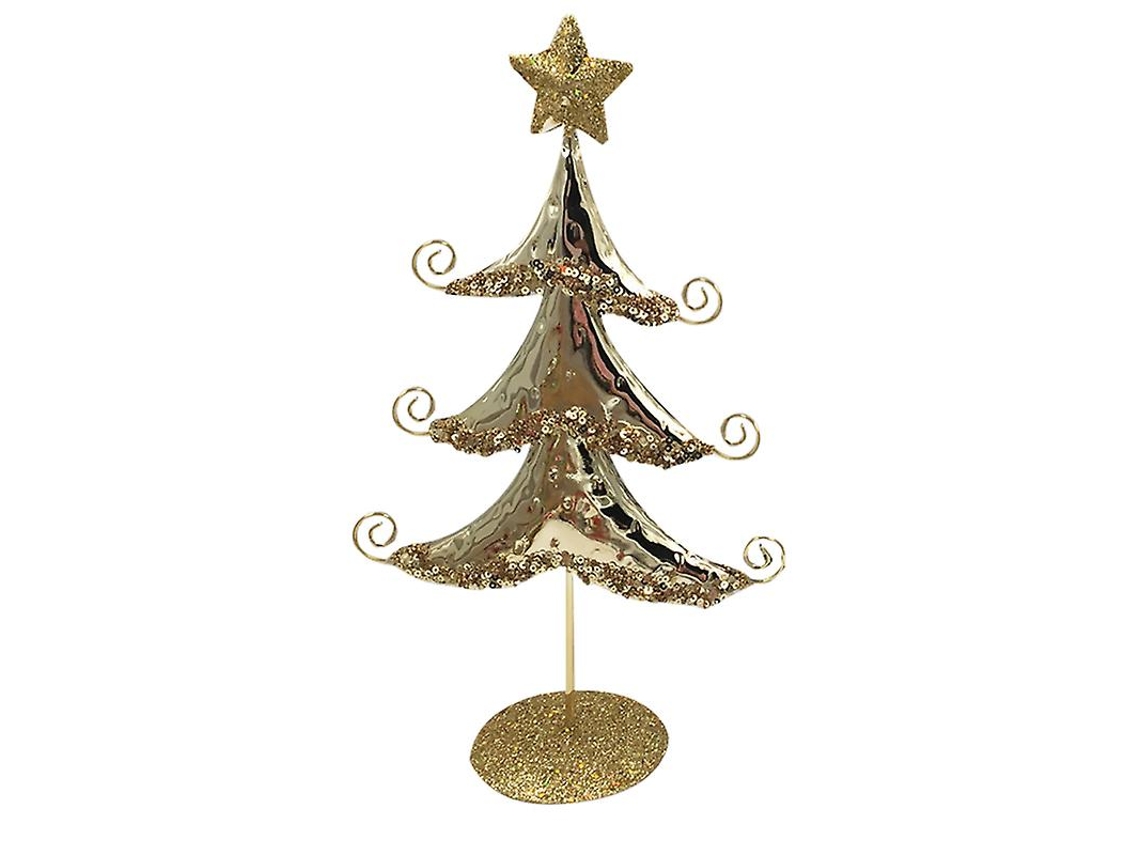 1 pieza de decoración de escritorio para árbol de Navidad ALLINLESS