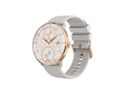 Reloj inteligente con Bluetooth 5.3, llamadas 1.43, AMOLED, para mujer, dorado, Yunzii