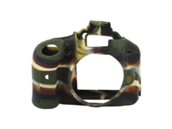 Funda de silicona suave para cámara Nikon D3200, funda protectora de silicona para cámara D3200