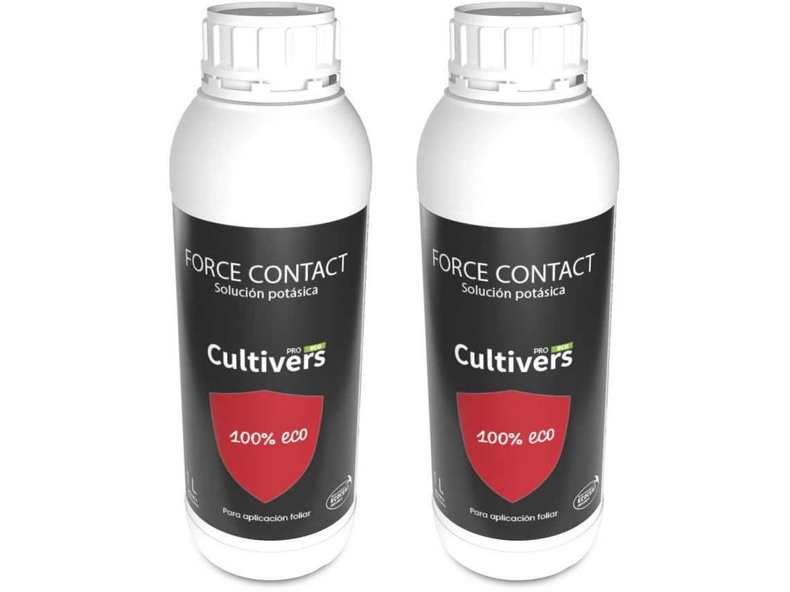 CULTIVERS Jabón Potásico 2 L 100% Ecológico. Actúa por Contacto. Múltiple usos