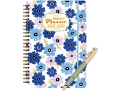 Agenda Diária- Organizador De Produtividade, Calendário Mensal/ Semanal| Rastreador De Compromissos Com
