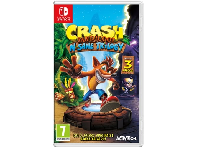 Juego Nintendo Switch Crash Bandicoot N-Sane Trilogy