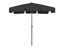 Sombrilla de playa 200x125 cm negra MAISON EXCLUSIVE