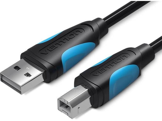 Cable VENTION de impresora USB 2.0 USB de 5 m - negro