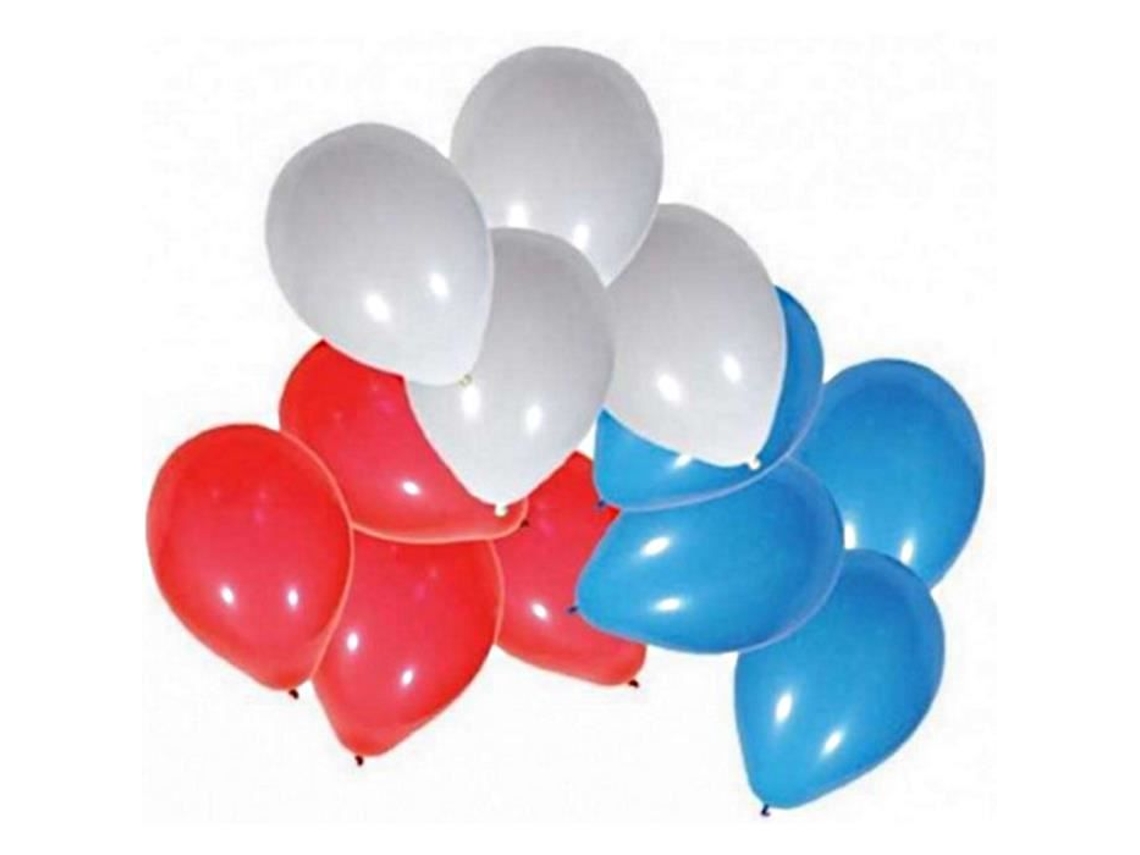 Juego de 24 globos KIMPLAY - Azul/Blanco/Rojo - Mixtos - A partir de 8 años