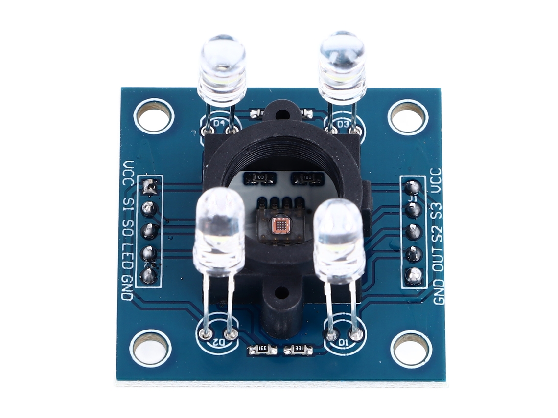 Módulo Sensor De Color De Alta Precisión Gy 31 Tcs3200 Para Reconocimiento De Robots Domésticos Inteligentes