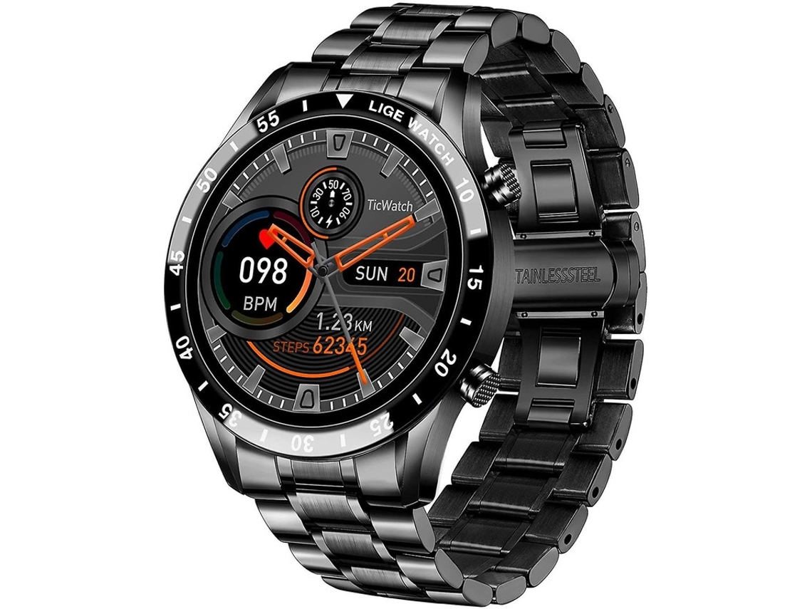 Reloj inteligente para hombre con pantalla táctil de 1,3 pulgadas, reloj inteligente para hombre con monitor de ritmo cardíaco durante el sueño, monitor de actividad Ip67 YEMAESRE
