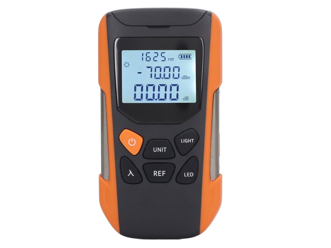 Medidor De Potencia De Fibra Óptica Portátil De 30 Km Con Interfaces Fc, Sc, St Y Prueba Rj45 De 3-5 V.