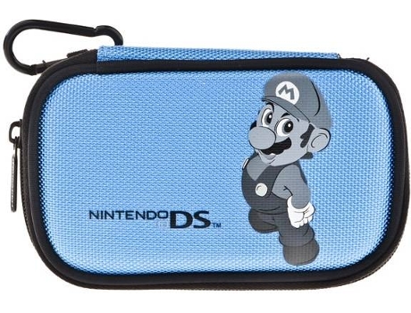 Bolsa para Nintendo DS KIDSLICEN Azul Super Mario