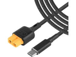Cable Adaptador Usb-c Hembra A Xt60 0,5m Para Dron Batería Solar Almacenamiento Energía