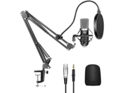 Micrófono de condensador profesional de estudio Neewer NW700 para grabación, streaming y vlogs en directo.