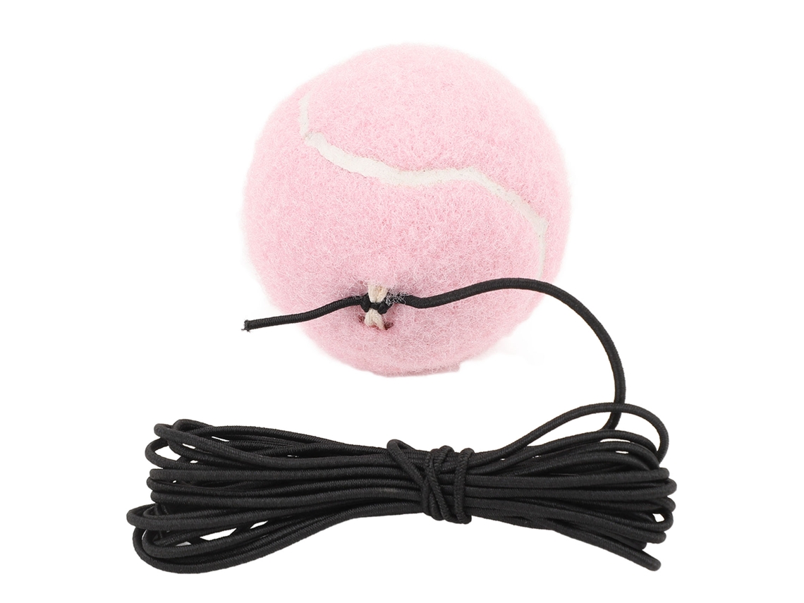 Omni-pelota De Tênis Com Corda Treinador De Tênis Bola De Treinamento Autopraticar Ferramenta Esportiva Para Atividades Ao Ar Livre Rosa