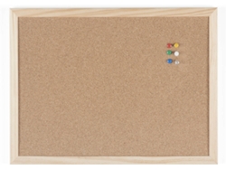 Pizarra de Corcho BI-OFFICE Basic (40x30 cm - Magnético: No)