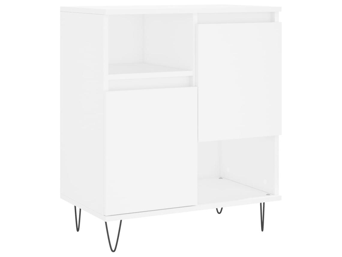 Maison Exclusive - Aparador De Madera Contrachapada Blanco 60x35x70 Cm