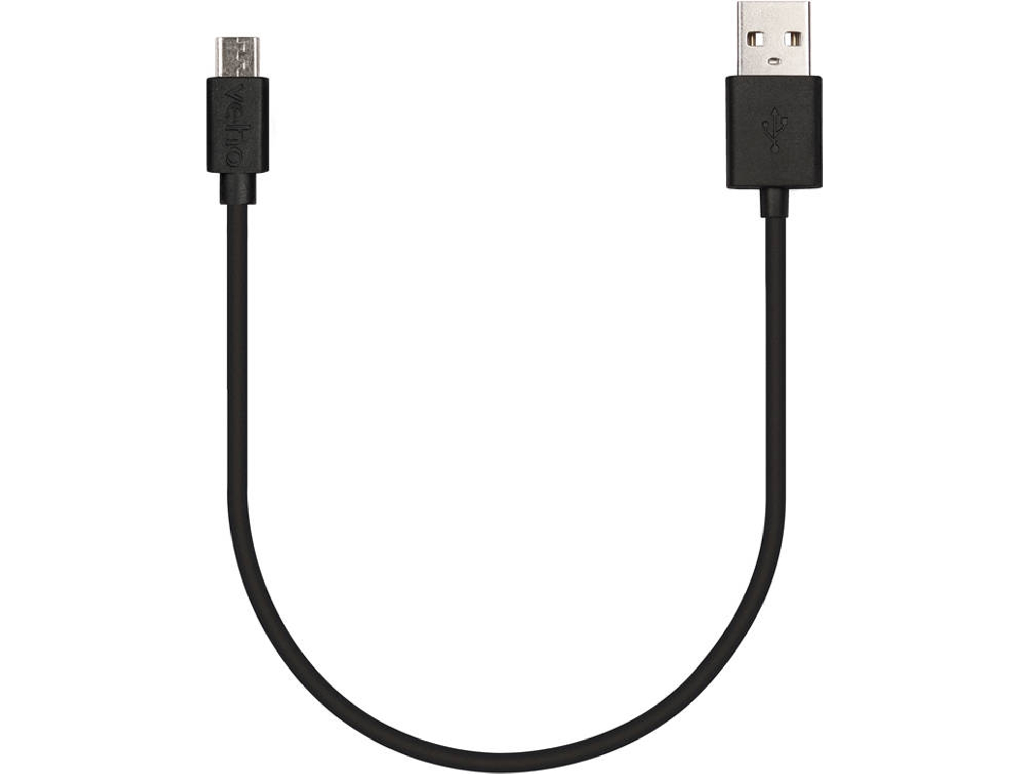 Cable de Alimentación VEHO Cable de Alimentación Micro USB (Negro)