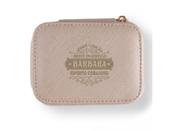 Joyero de viaje Barbara Gran Corazón Mente Ingeniosa Espíritu Valiente HHI