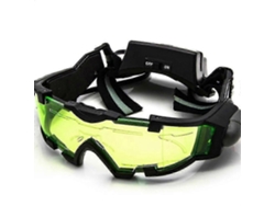 Gafas de visión nocturna de alta calidad verdes con luz LED Flip Gusshious
