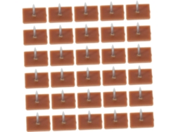 30piezas Clavos Rectangulares Antideslizantes Muebles