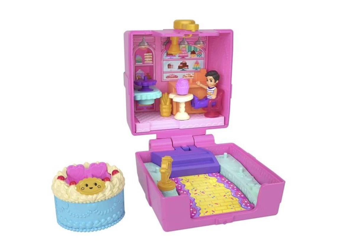 Set de coches y minifiguras multifacéticos de Polly Pocket Jcr44, modelo aleatorio, a partir de 4 años