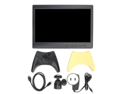 Pantalla De Monitor Lcd Led De 10.1 Pulgadas 16:10 1024x600 Con Entrada Hdmi/vga Av/bnc