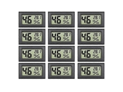 Termômetro Digital Termômetro Higrômetro Fahrenheit () Para Estufa