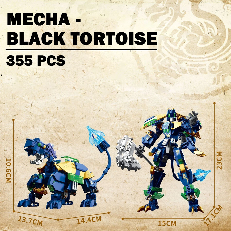 (xuanwu) Mecha Warrior - Bloques De Construcción De Robots - Juguetes - Regalos Para Niños