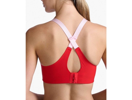 Sujetador Suporte de Mujer para Deporte 2XU Aero Rojo (XL)