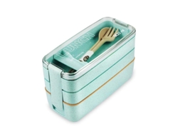 2026-bento Box 2025, Contenedor Con 3 Compartimentos, Anti-fugas, Ecoamigable, Apilable Para Preparación De Comidas