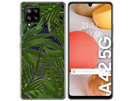 Carcasa Samsung Galaxy A42 5G TUMUNDOSMARTPHONE Dibujos Transparente Multicolor