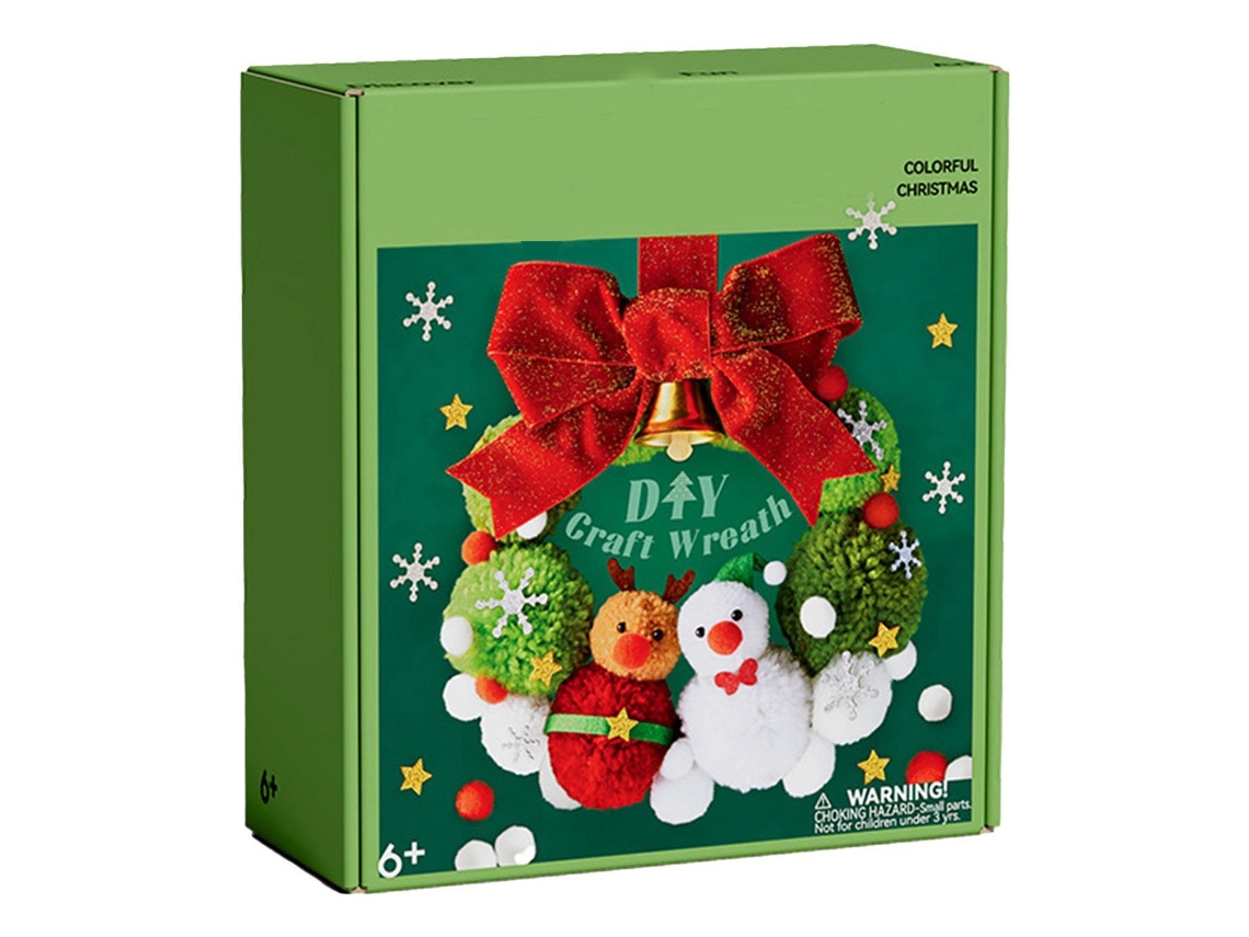 Kits de manualidades para coronas navideñas vayotoy