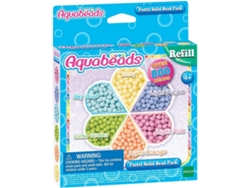 Kit de Artesanía AQUABEADS Pack Abalorios Pastel (Edad Minima: 4)