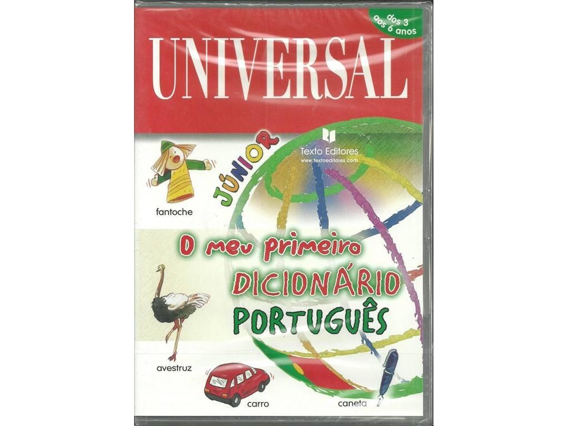 Libro O Meu Primeiro Dicionário - Português - Universal - Júnior CD-Rom (Portugués)