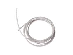 Cable De Reparación Para Altavoces De Plata Trenzada Resistente A Altas Temperaturas, 32 Hebras, 1 M