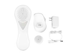 Cepillo facial eléctrico multifuncional para limpieza de poros, masaje y cuidado de la piel.