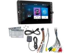 Radio Para Coche Inalámbrica Con Pantalla Táctil De 8 Pulgadas, Compatible Con Carplay, Android Auto Y Reproductor Mp5 Bluetooth.