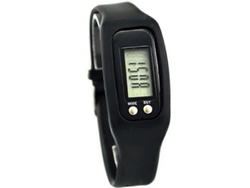 Reloj podómetro con pantalla LCD, funcionamiento sencillo, rastreador de actividad física para caminar, pulsera, contador de pasos digital Ly Ebike