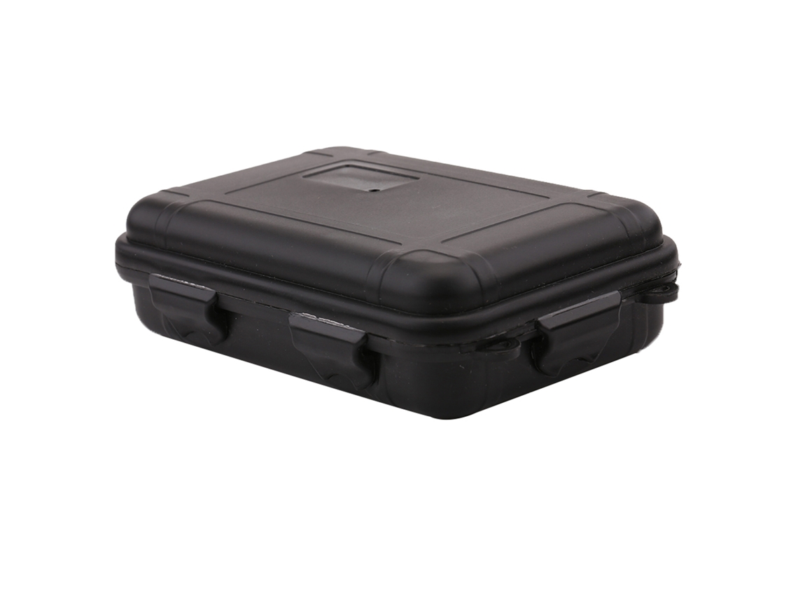 Caja De Almacenamiento Impermeable Y Resistente A Los Impactos Para Supervivencia Al Aire Libre, Color Negro, Tamaño L.