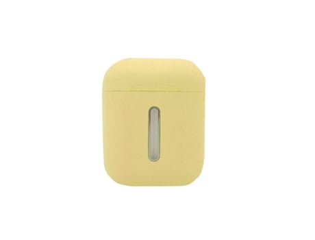 Auriculares Bluetooth True Wireless Macaroom Q8L 5.0 Earbud Touch Control Auriculares Pop-Up 8D Estéreo Auriculares inalámbricos Amarillo