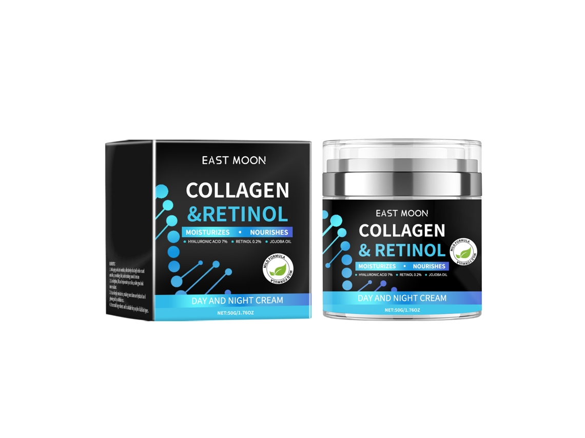 Crema hidratante antiarrugas para hombres con efecto antienvejecimiento.