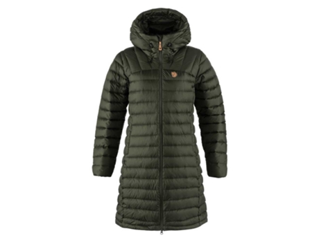 Casacos FJÄLLRÄVEN Parca Snow Flake Verde L Mulher