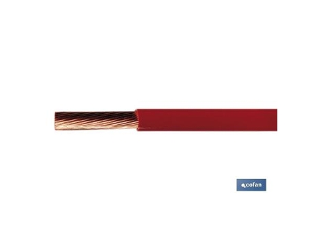 Rollo cable h07v-k 1x1,5mm2 rojo (100m)