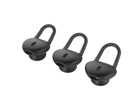 Auriculares de silicona con gancho para la oreja para Huawei B5 Negro