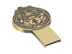 Pendrive Usb 2.0 Metal Impermeable 128gb Memoria Portátil Para Ordenador Laptop Tv