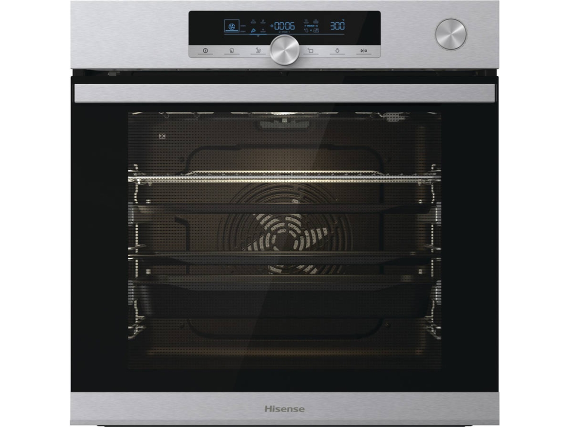Horno HISENSE BSA66334PX (77 L - 59.5 cm - Pirolítico - Inox)