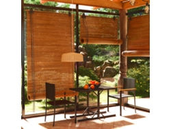Juego de comedor de jardín de 3 piezas DKD Home Decor en negro
