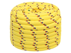 Cuerda para barcos de 20 mm y 25 m, polipropileno amarillo HARLANV1